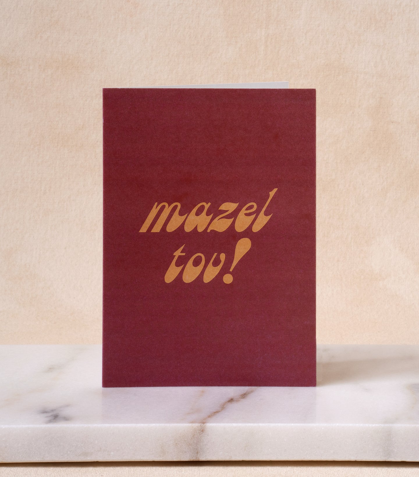 Load image into Gallery viewer, Mazel tov! greeting card, 4x6