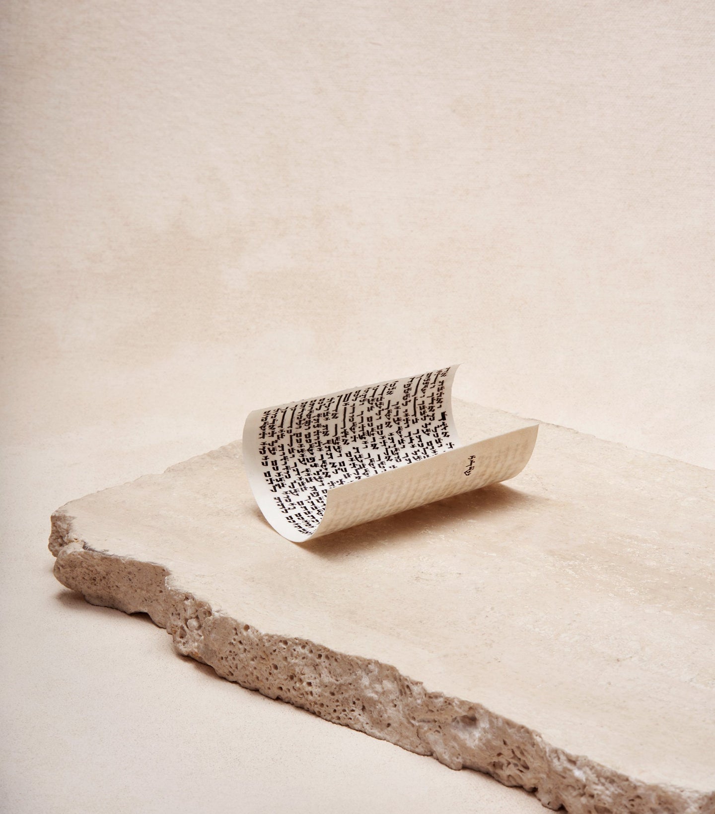 Load image into Gallery viewer, Handmade Mezuzah Scroll for modern Mezuzah