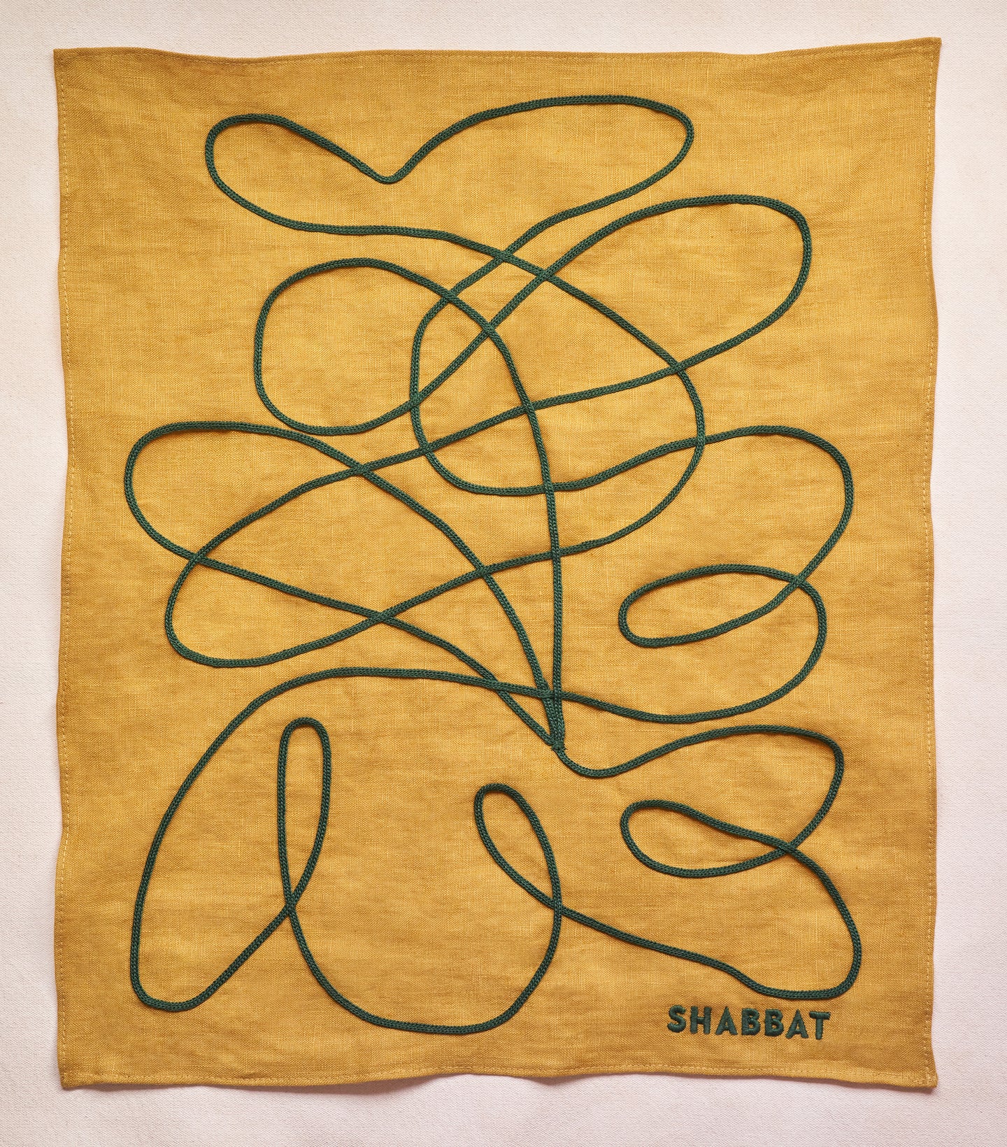 Load image into Gallery viewer, Via Maris X Adeena Sussman Shabbat Challah Cover
