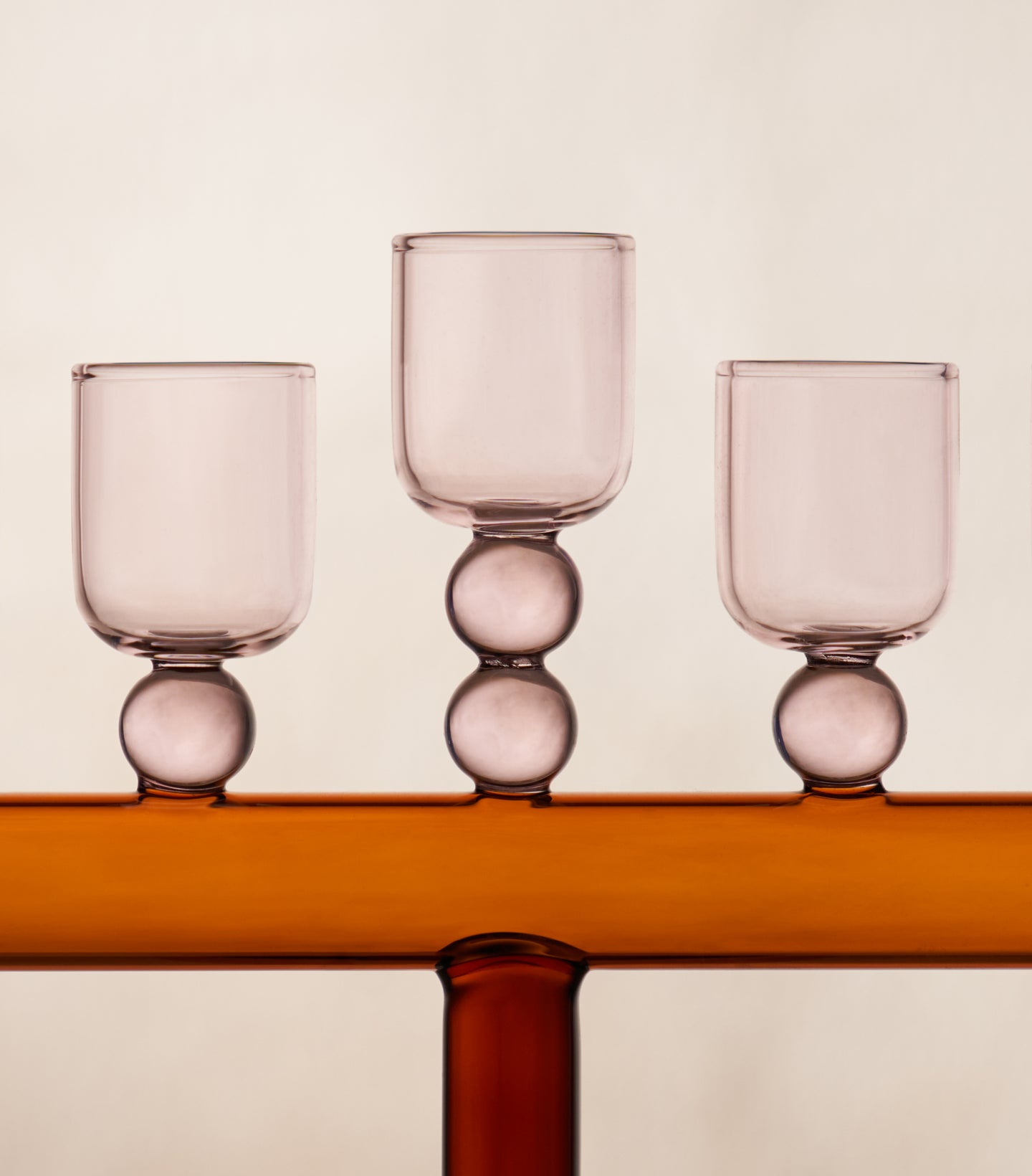 Load image into Gallery viewer, Glass Chanukiah
