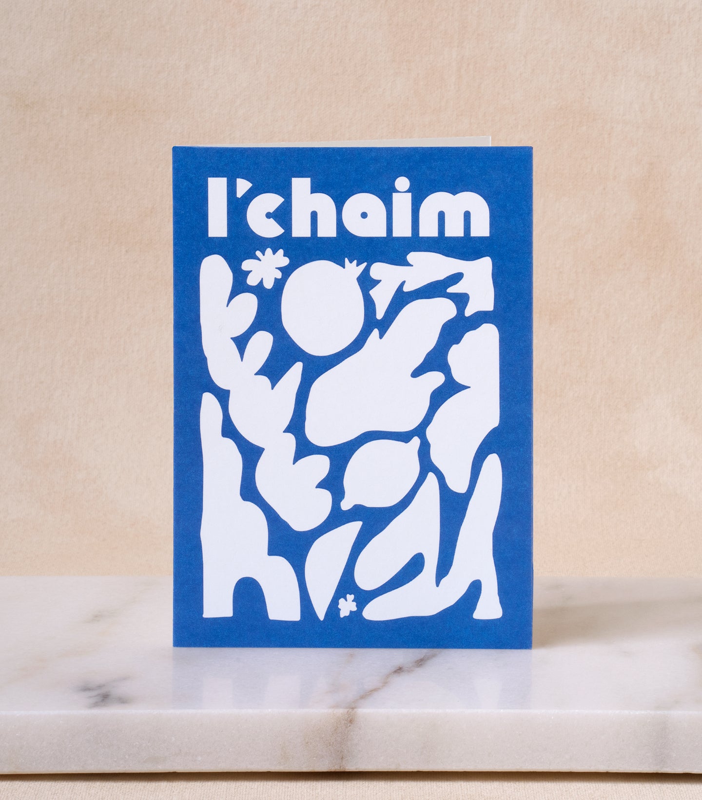 Load image into Gallery viewer, L&#39;Chaim greeting card, 4x6
