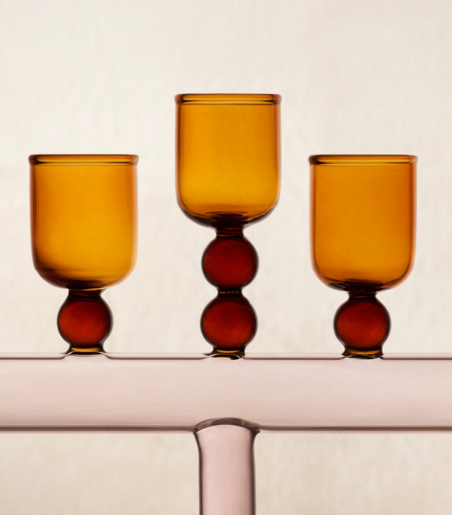 Load image into Gallery viewer, Glass Chanukiah
