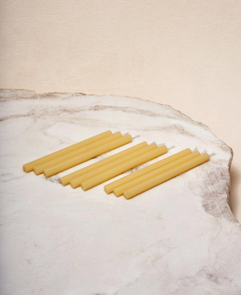 Chanukah Candles in Sand Via Maris