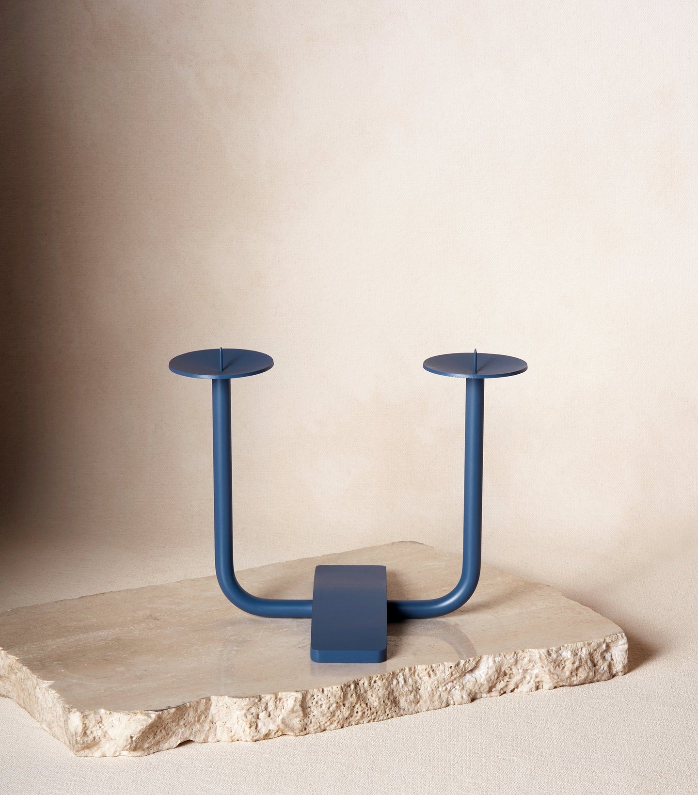 Load image into Gallery viewer, Rest Candleholder in Midnight Blue
